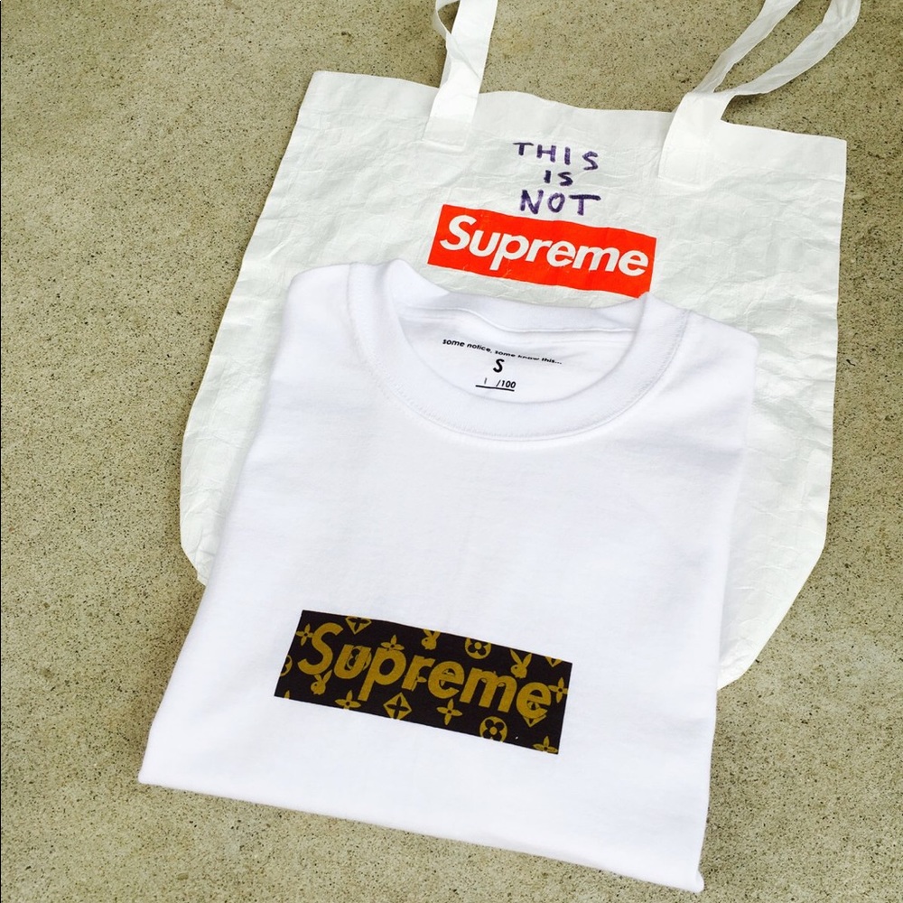 Aaron’s World Supreme OG LV Playboy Tee
